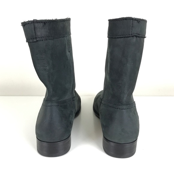 NEW Frye Cara Roper Short Leather Riding Boots - 7 - Picture 8 of 13